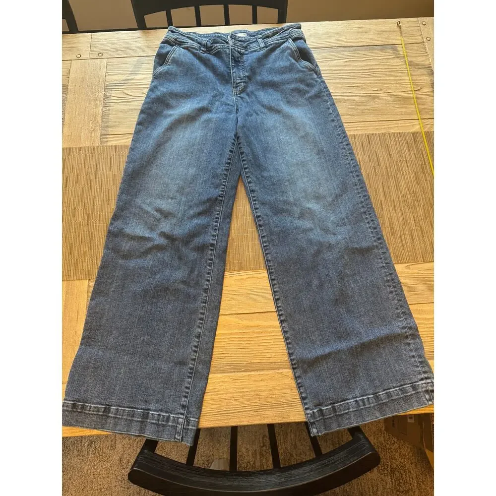Kut from the Kloth wide leg high rise jean size 8 - Picture 1 of 6